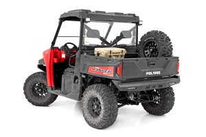 Polaris Ranger 900 XP Bronze Mist LE LED Light - Rear - Rough Country - RR Cage Mount Flood Pair - Black - 2013 Polaris Ranger 900 XP Bronze Mist LE LED Light - Rear - Rough Country - RR Cage Mount Flood Pair - Black - 2013